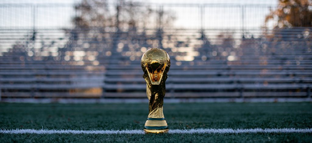 Taça da Copa do Mundo de 2022.