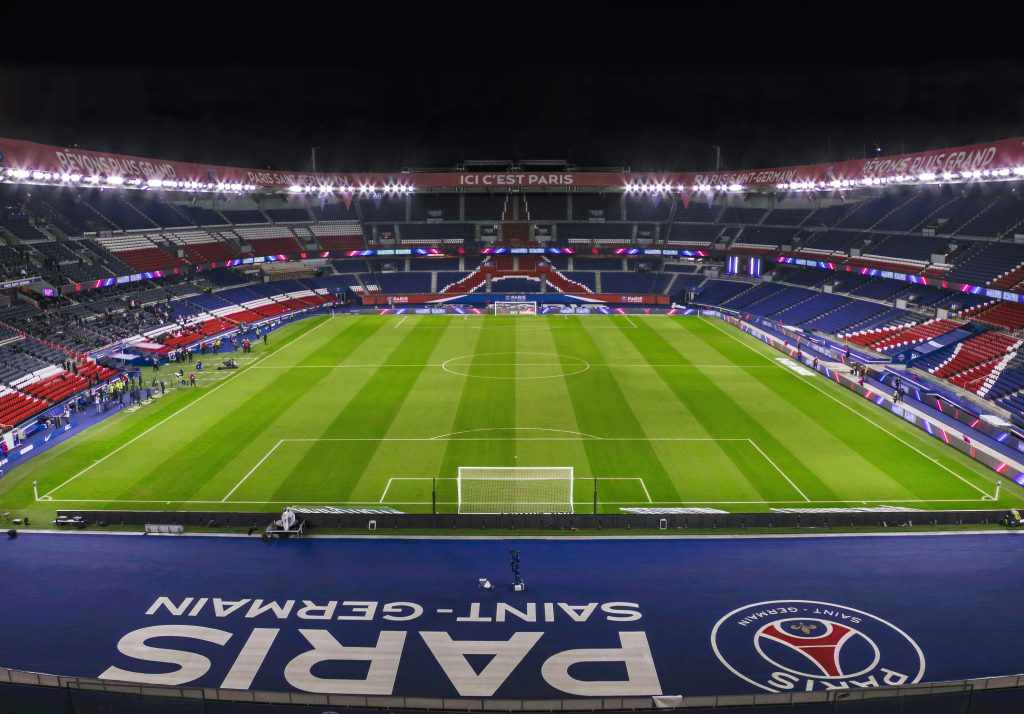 Estádio do Paris Saint-Germain.