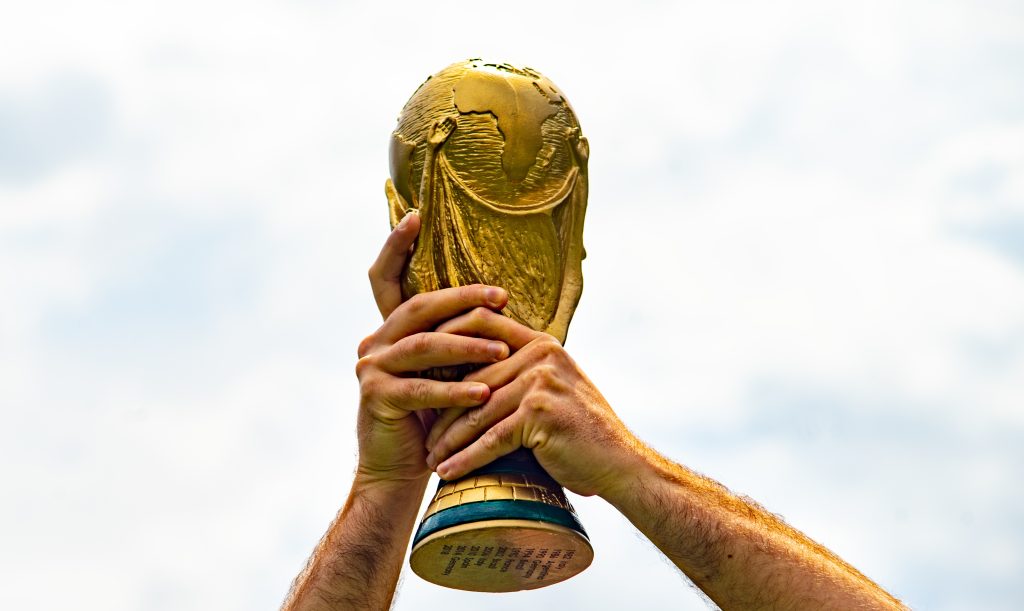 Taça da Copa do Mundo.