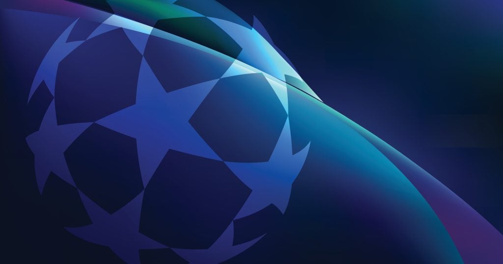 Logo da Champions League Ao Vivo.
