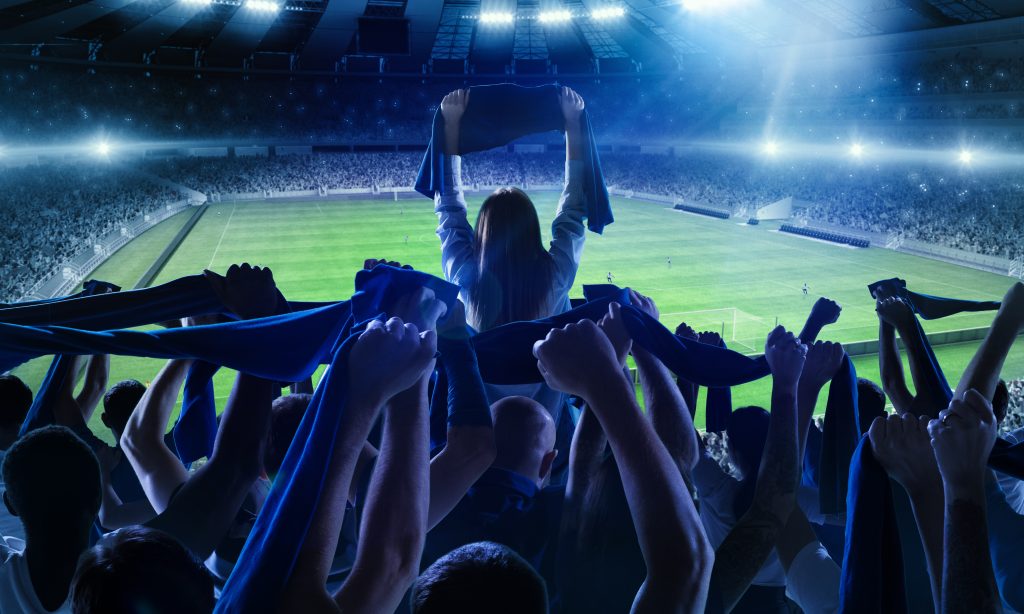 Torcedores no estádio paraAssistir jogos da Copa do Nordeste ao vivo